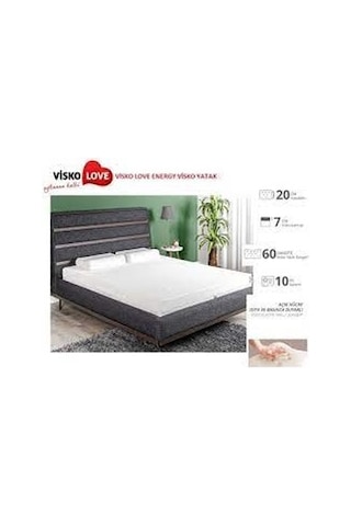 Visko Love Energy 90x190 Tek Kişilik Visko Yatak 90 x 190 CM
