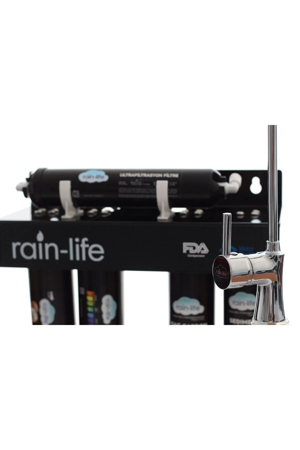 Rainbow & Rainlife Tanksız Atıksız Direk Akışlı Yeni Nesil Su Arıtma Direk Akışlı Açık Kasa Pompalı Reverse Osmosis Su Arıtma Cihazı