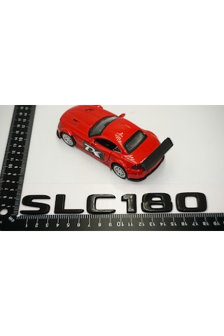 SLC 180 Bagaj Parlak Siyah ABS 3M 3D Yazı Logo