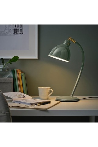 Ikea Rödflık Çalışma Lambası, Gri-yeşil