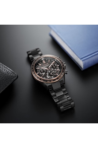 Citizen Eco-drive Attesa Satellite Wave Cc4074-61w Erkek Kol Saati Füme