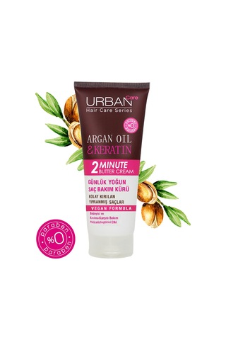 Urban Care 2 Minute Argan Oil Saç Bakım Kürü Keratin Maske 200 ML