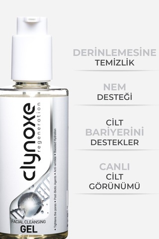 Clynoxe Facial Cleansing Gel,kırışıklık Karşıtı Nazik Arındırıcı Yüz Temizleme Jeli 200 Ml