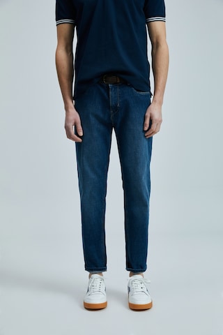 Lufian Enrıco Smart Jean Erkek Pantolon Regular Fit Mavi Mavi 111200201100300 Mavi