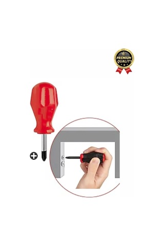 Özel Üretim Kaliteli Dayanıklı Ergonomik Tadilat Vidalama Avuç İçi Düz Yıldız 2'li Tornavida Seti