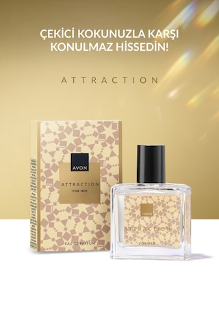 Avon Attraction Kadın Parfüm EDP 50 ML + 30 ML