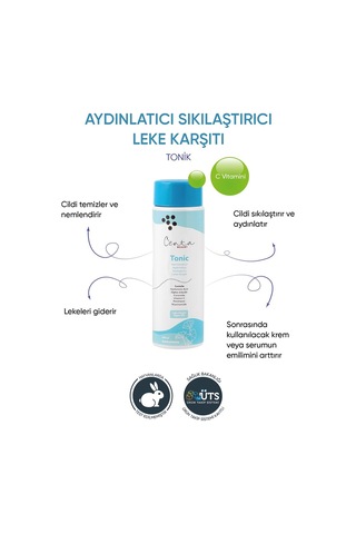 C'enta Beauty Olgun Ciltler İçin Leke Karşıtı Tonik 200 ML