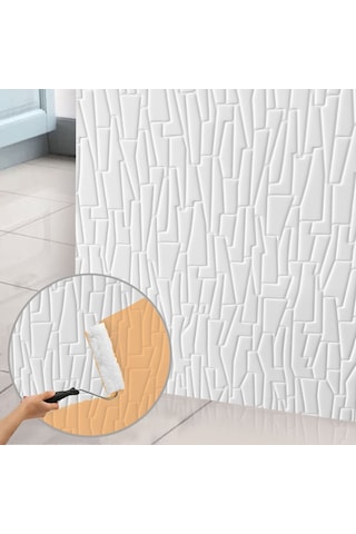 3d Duvar Paneli Boyanabilir Dekota 60x120 Cm / Geometrik Desenli 7'li Paket-5 M²