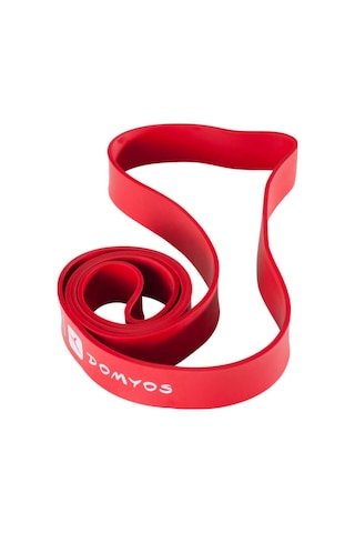 Direnç Lastiği - Direnç Bandı - Fitness Bandı - Fitness Lastiği - Crosstraining Lastiği - Zor Seviye Kırmızı