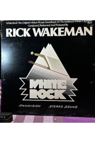 Rick Wakeman - White Rock Lp 1977 - A&m Records - Progresif Rock / Soundtrack - İngiliz Baskı