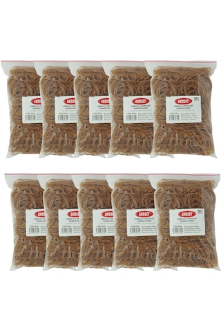 Ekoset Kauçuk Para Ambalaj Paket Lastiği 70 MM 10.000 Adet