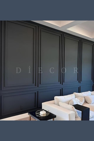 Diecor Dekoratif Boyanabilir 1 Adet 2 Cm Düz Polistren Duvar Çıtası Beyaz 20 X 10 Model:xa235