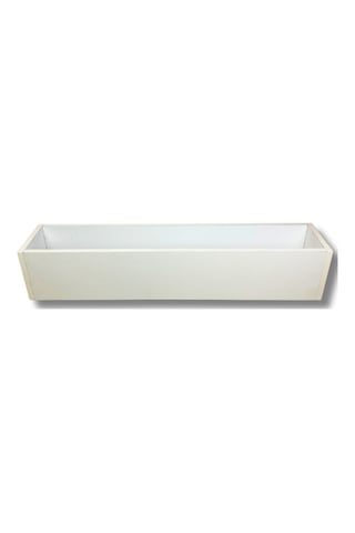 100 Cm Mdf Beyaz Saksı