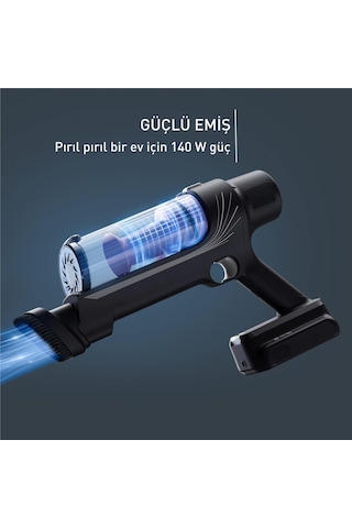 Tefal TY6A35TR X-Pert 7.60 Allergy Kablosuz Şarjlı Dikey Süpürge