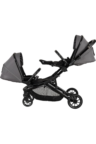 Prego Baby Prego İbiza Plus İkiz Travel Bebek Arabası PRY-2223 - Gri