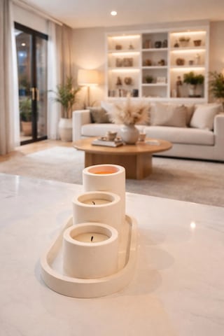 Minimal 3lü Dekoratif Mum Seti Tepsi Ve 3 Adet Tealight Mum Dahildir Beyaz - 822473963 Beyaz Minimal 3lü Dekoratif Mum Seti Tepsi Ve 3 Adet Tealight Mum Dahildir Beyaz - 822473963 Beyaz