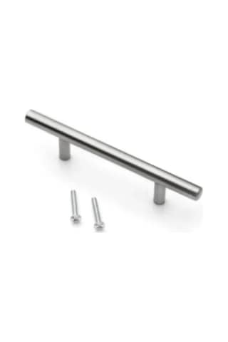 Paslanmaz Çelik İnox Dolap Çekmece Kulp 160 Mm A.Ağaç