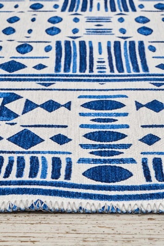 Kaşmir Halı Dekoratif Art Trend Milos Çift Taraflı 160 x 230 CM Salon Mutfak Halısı Yolluk Kilim