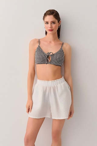 Suwen Gabriel Plaj Şortu Sba25340036 Ekru