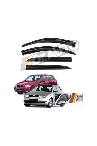 Skoda Fabia Hb 2001-2008 Cam Rüzgarlığı 4lü