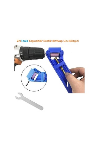 Zhltools Taşınabilir Pratik Matkap Ucu Bileyici