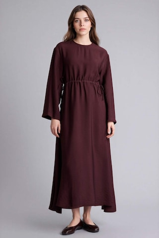 Defacto Beli Lastikli Midi Elbise H0196AX26SP