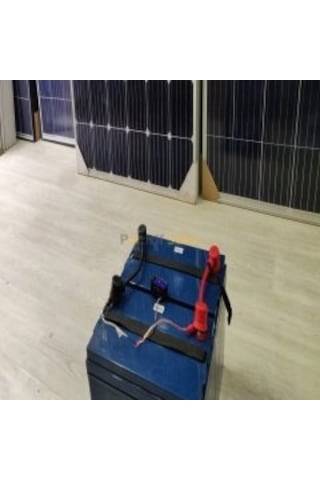 2 Adet 25 Cm Akü Kabosu. Solar Sistemler için Bakır Makaronlu