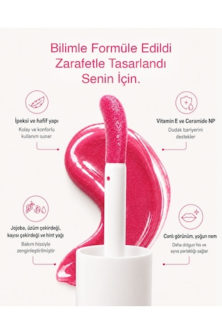 Nuvéla Lip Oil Elixir Dudak Yağı Baby Pink