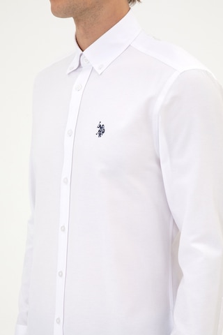 U.S. Polo Assn. U.s. Polo Assn. Erkek Beyaz Gömlek Basic 50324708-vr013