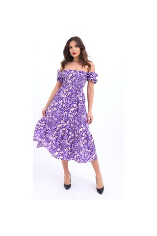 Etiler Collection 5525 Elbise-dubai Altın