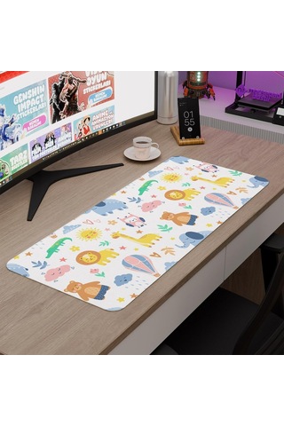 Çocuk Gaming Mouse Pad Kauçuk Kaymaz Taban Mousepad V2, 70x30 Xl