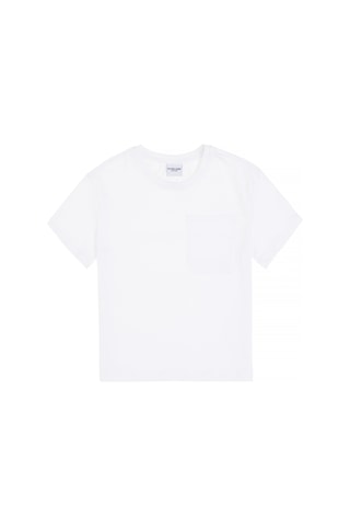 U.S. Polo Assn. Erkek Çocuk Beyaz Bisiklet Yaka Tişört 50295428-VR013