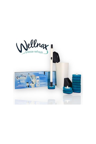 Wellnax Breeze Fresh Kullan At 20 Adet Sünger Mavi Su ve Deterjanlı Tuvalet Süngeri x1