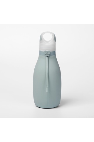 Lemestar Yeşil Silikon Katlanabilir Su Böceği - 500ml Dışarıda Kullanıma Uygun, Çekirdekli, Taşınabilir Spor Ve Seyahat Suluğu Diğer