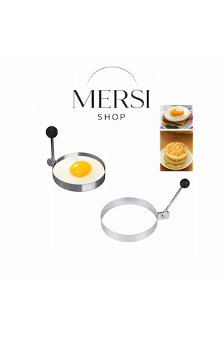 Metal Yıldız Omlet Ve Krep Kalıbı Yapışmaz Şekilli Yumurta Pişirme Kalıbı Ahşap