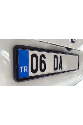 Tüvtürk Onayli. Piyano Black Plakalık 2Adet Isimsiz Plakalık 228108832