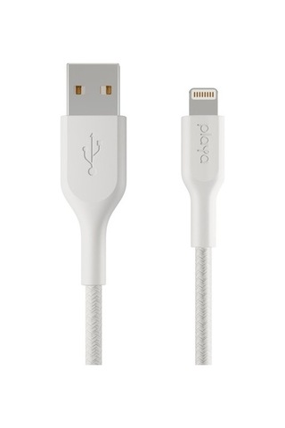 Belkin Örgülü Lightning Kablosu 1m Beyaz