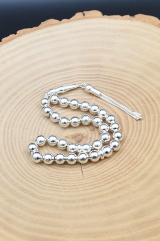 Erkek 925 Ayar Tesbih Küçük Boy -22 Gr- 901355 Gümüş