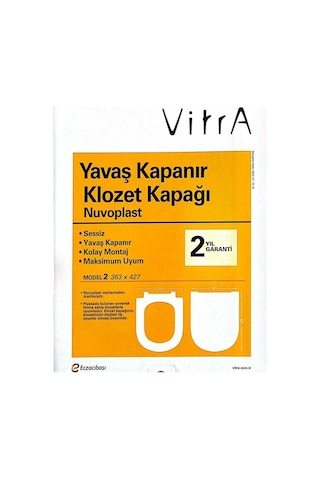 VitrA Universal 1 Nuvoplast Soft Klozet Kapağı 109-003-009