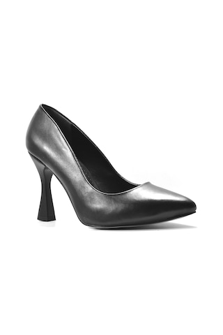 Beety 119.1301 Siyah Yüksek Topuklu Kadın Stiletto Ayakkabı Siyah