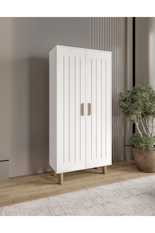 Afilli Aslan Kapaklı Portmanto Vestiyer Tamamı Mdf