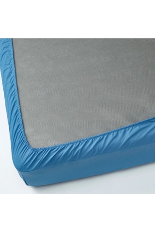 Ikea Dvala Çift Kişilik Çarşaf 160 X 200 Cm Koyu Lacivert - Lacivert