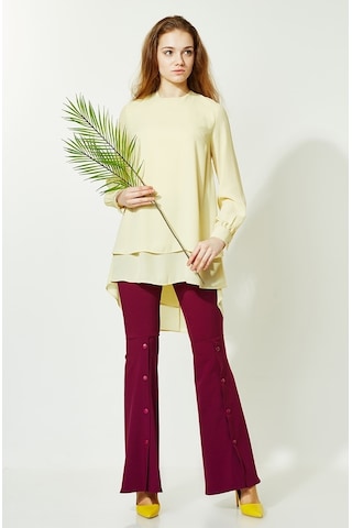 Soralline Kadın Pantalon 1692 Mürdüm Mürdüm