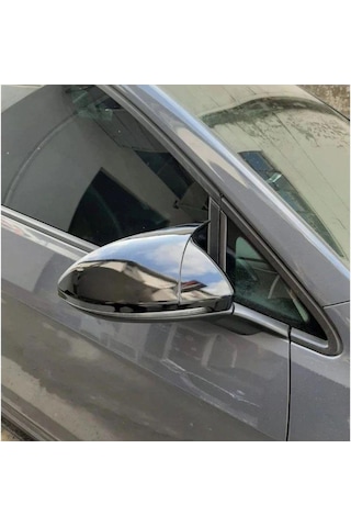 Vw Golf 7 - 7.5 Batman Yarasa Ayna Kapağı Piano Black