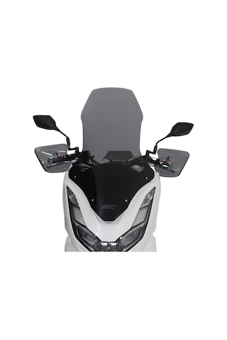GP Kompozit Honda PCX 125 2021-2024 Uyumlu Ön Tur Camı Şeffaf 79 cm