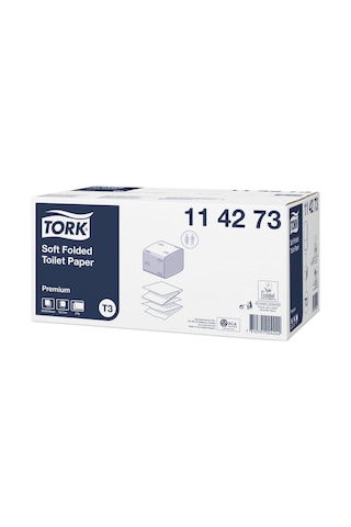 Tork Premium Z Katlamalı Tuvalet Kağıdı 252'li 30 Paket