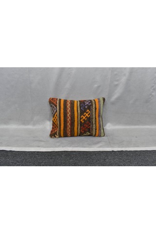 Zehra Abla Halı Yeni El Dokuma Dekoratif Kilim Kırlent Yastık Kılıfı 6229