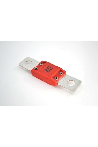 Mega Compact Sigorta 80a Kırmızı 80 Amper Dc Bakır