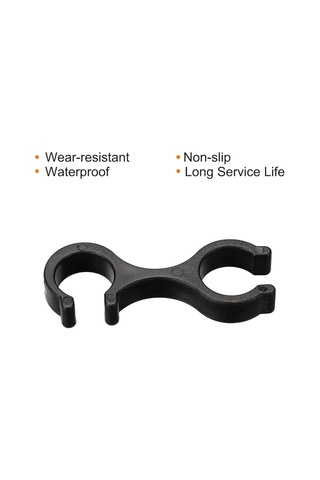 Cdq Yürüyüş Baton Kelepçeleri, 6 Adet Yürüyüş Baton Aksesuarları, Açık Hava Yürüyüşü Ve Kampçılık İçin Çift Baton Tokaları Çok Renkli