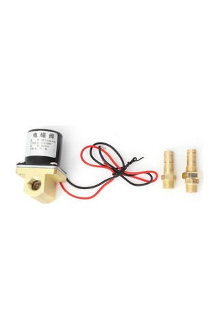 Su Kaynak Makinesi Co2 Aron G1/8 İnç İçin Solenoid Valf 0 0.8mpa